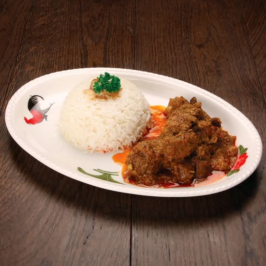 R6a Curry Beef w Rice 咖哩飯 牛